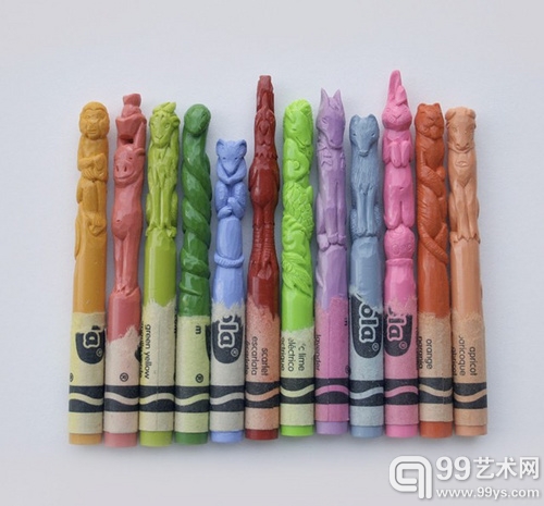蜡笔上的十二生肖