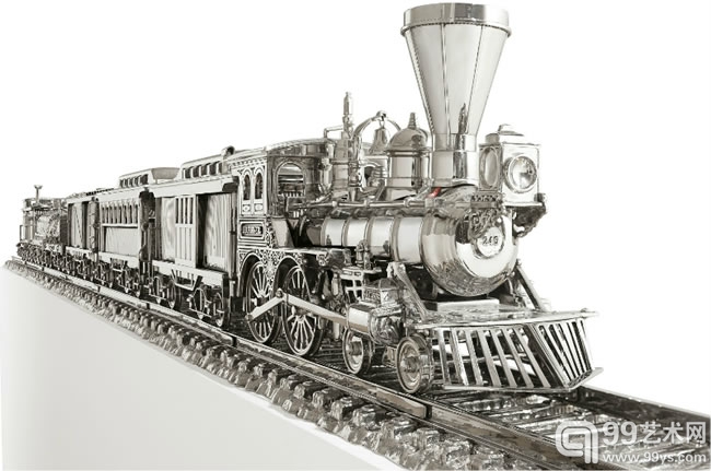 杰夫·昆斯的《Jim Beam - J.B. Turner Train》，