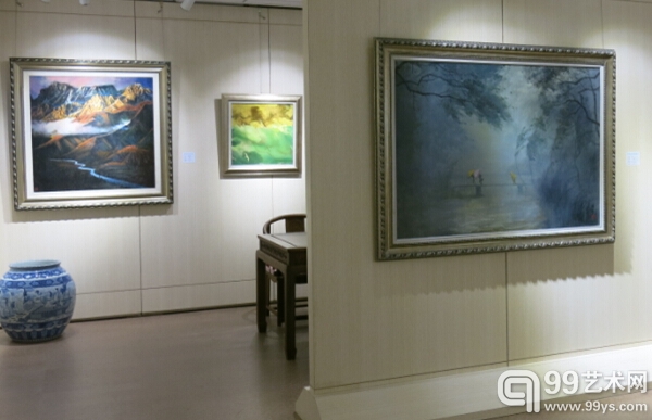 朱曜奎先生油画展 展览现场