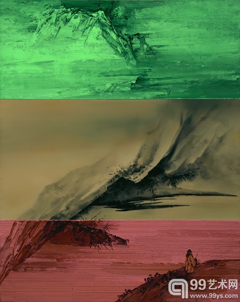 何森 He Sen 徘徊在水边