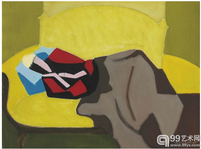 密尔顿·艾弗里（Milton Avery ）的《Siesta》