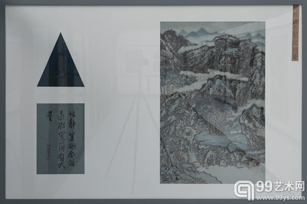 岳颖杰作品 竹林与七贤