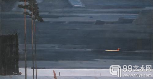 Georgy Grigorievich Nissky，《雪地之上》