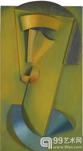 VD Ermilov，《自画像》