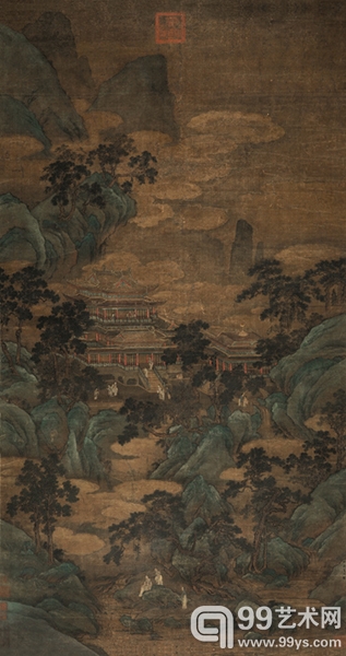 1092仇英(1498-1552) 仙山楼阁图