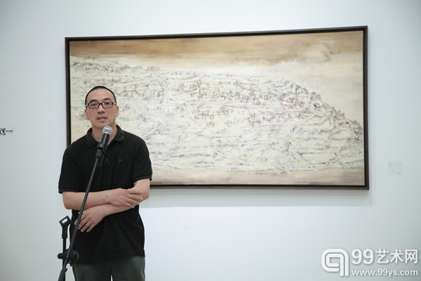 艺术家段正渠发言