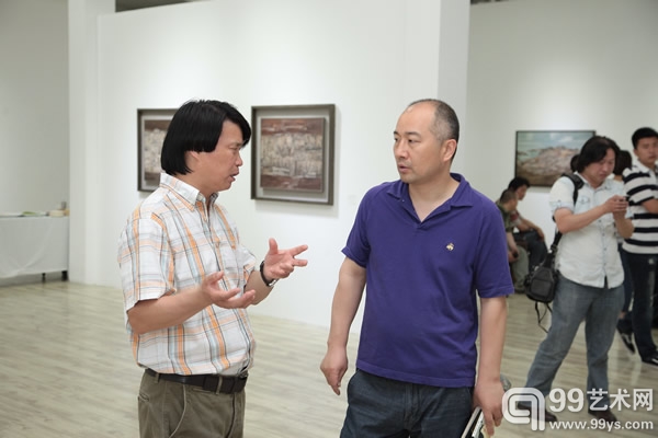 艺术家李章惠与尹朝阳