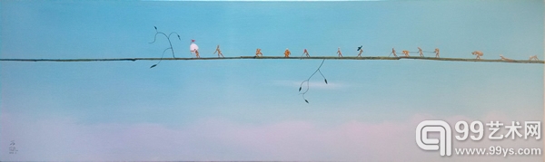 《大风景NO53》200X60 2013年6月