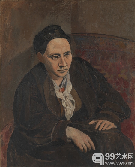 毕加索的《格特鲁德•斯泰因肖像》