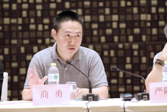 南京艺术学院教授商勇讲话