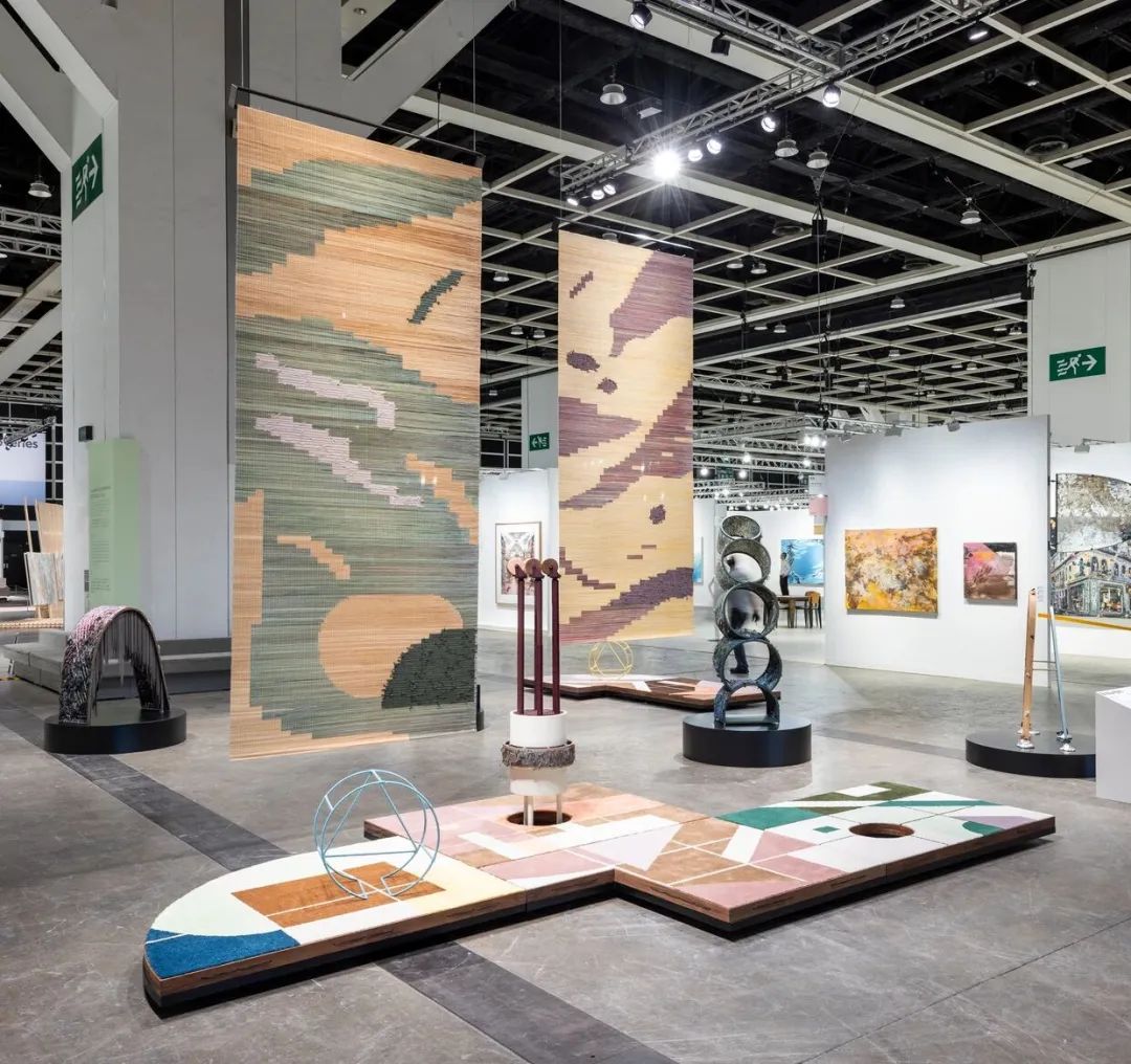 2026年巴塞尔艺术展香港展会康瑞璟的作品现场