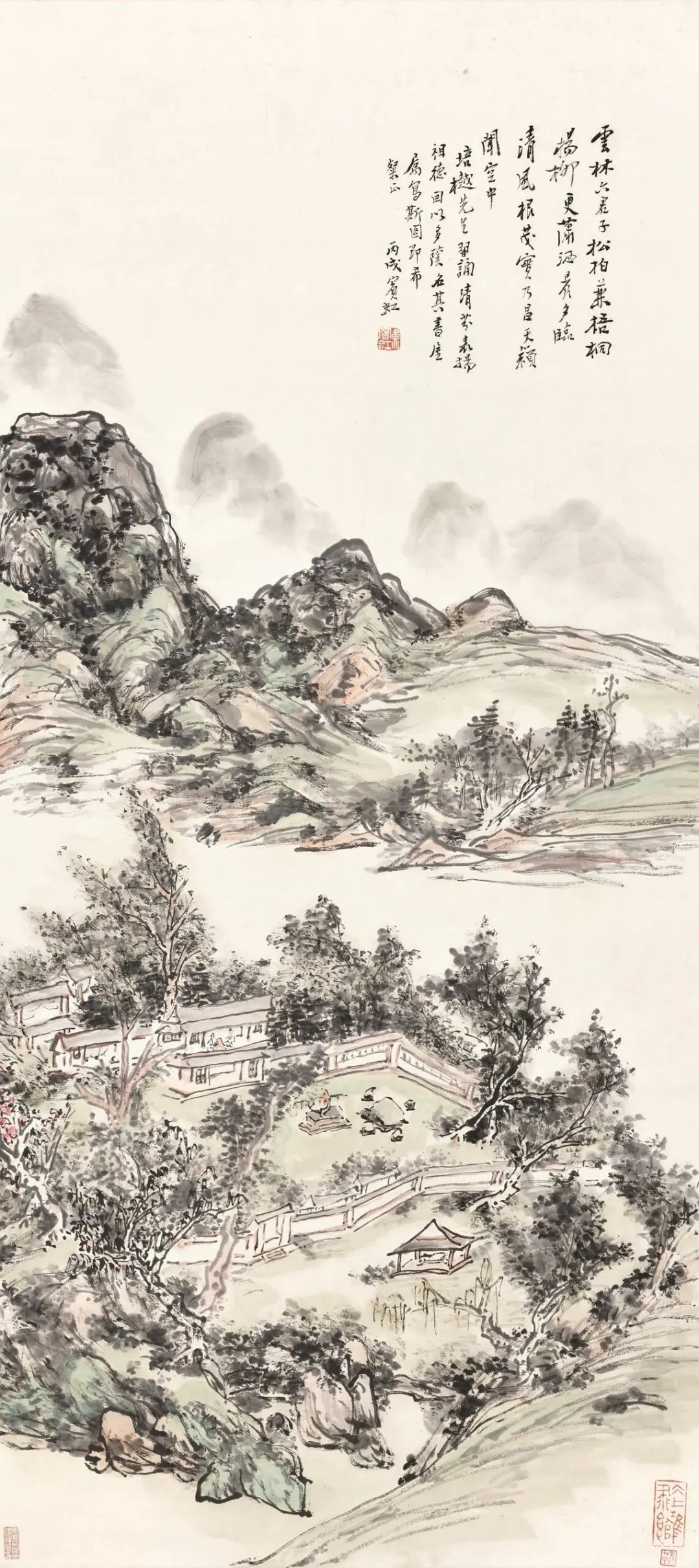 黄宾虹 (1864-1955) 《多荫书屋图》