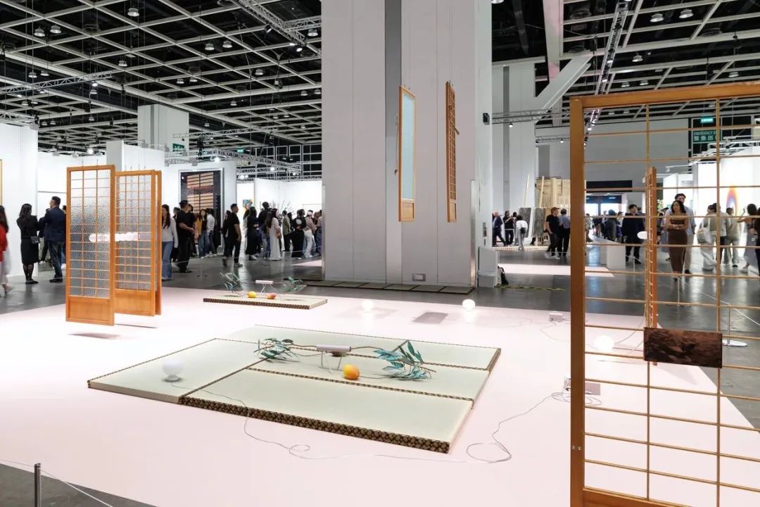 2026年巴塞尔艺术展香港展会康瑞璟的作品现场