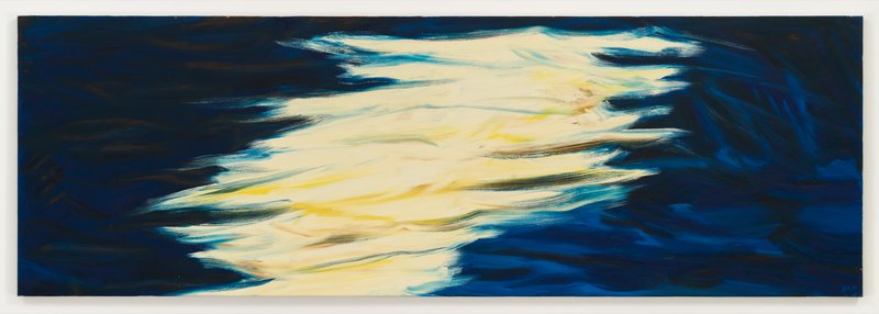 Moonlight, 1992 Oil on canvas 76,2 x 228,6 cm (30 x 90 in) (MBD 1023)