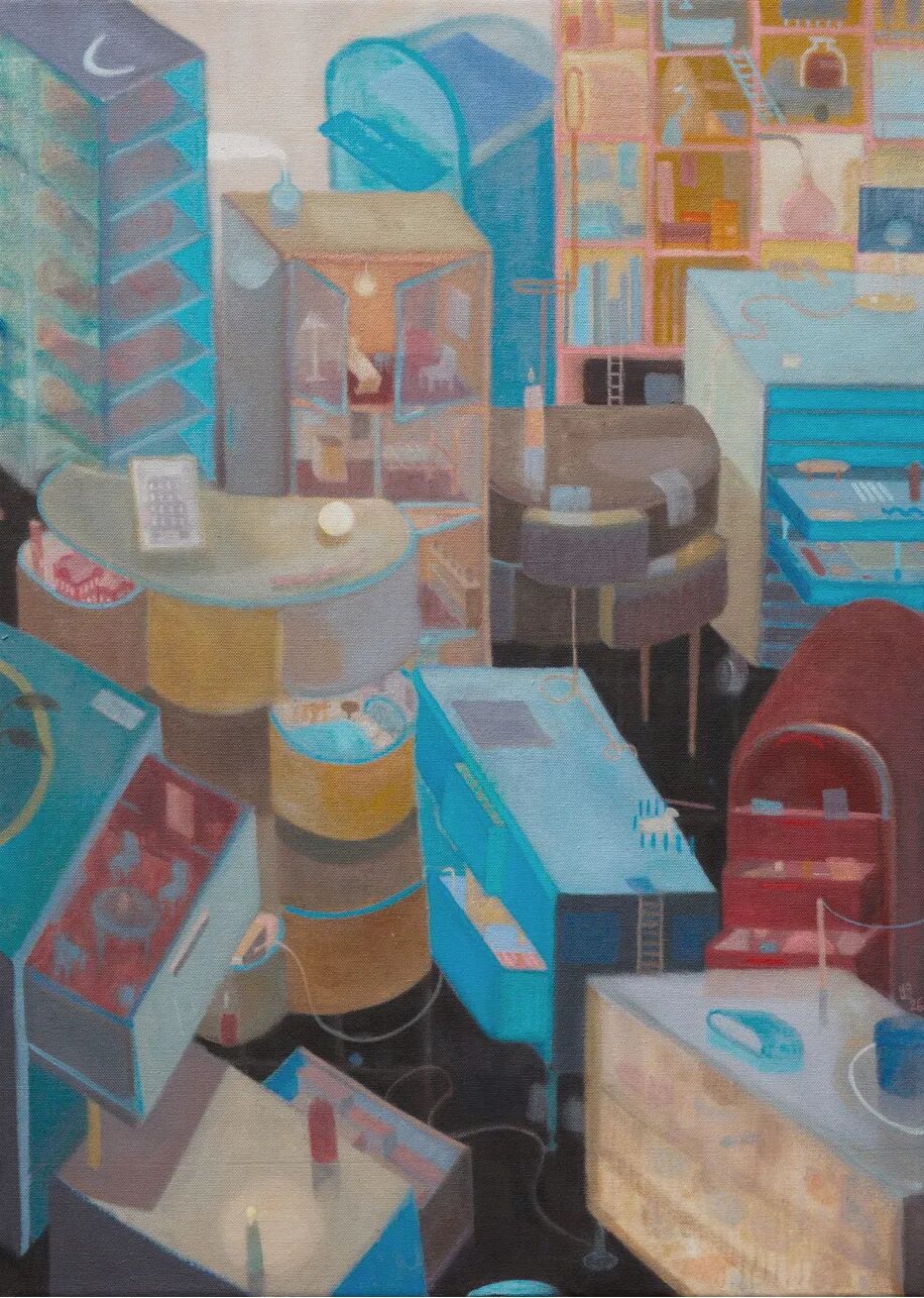 抽屉（家的记忆）51x72cm 布面油画 2026