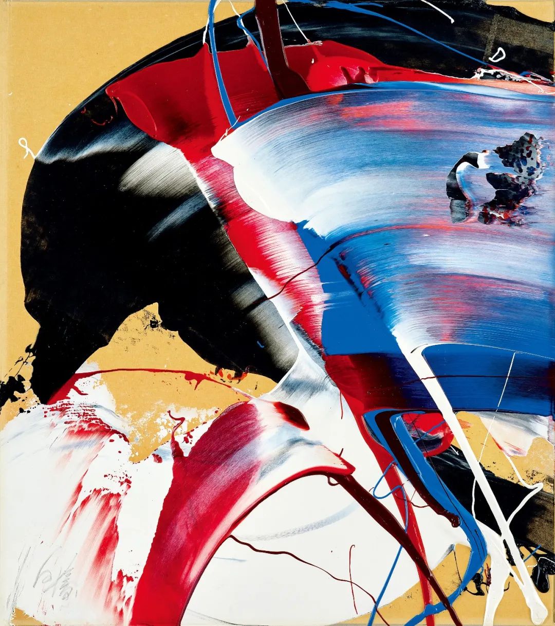 Lot 36 白发一雄 《无题》