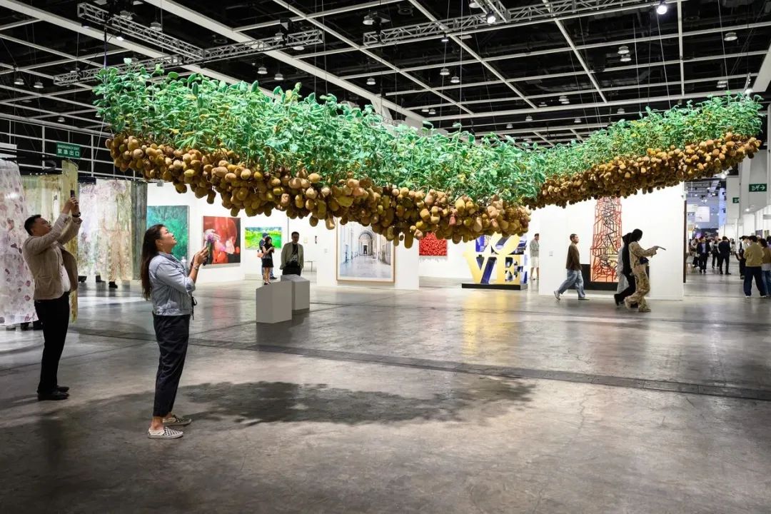 2026年巴塞尔艺术展香港展会康瑞璟的作品现场