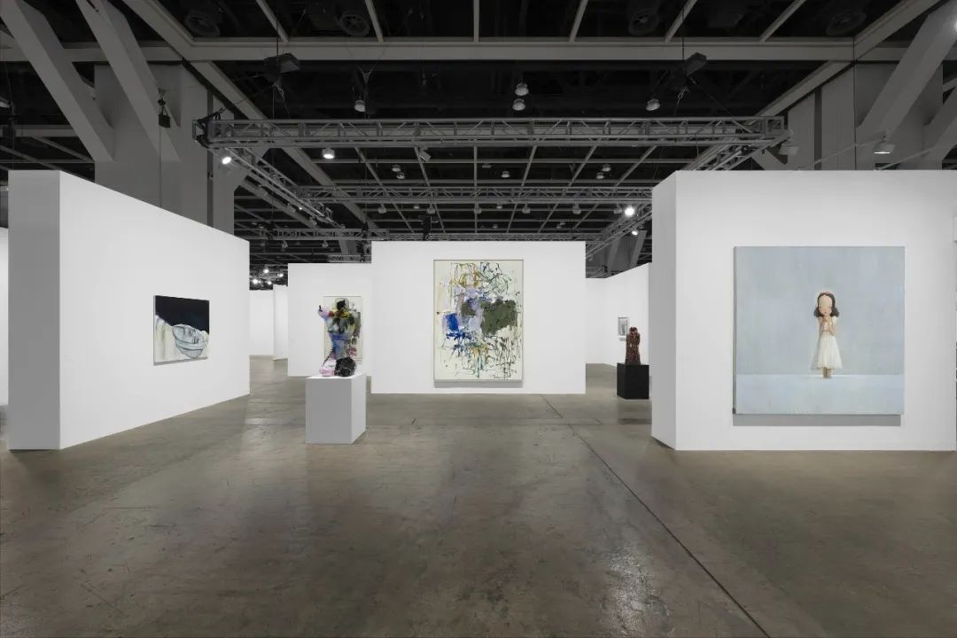 2026巴塞尔艺术展香港展会现场，卓纳画廊