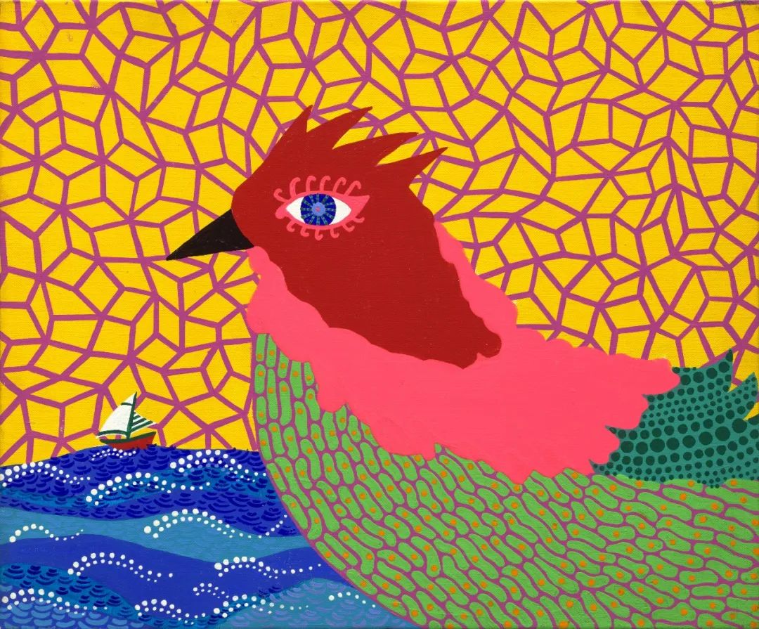 拍品编号212 草间弥生 (1929年生) 《南国》