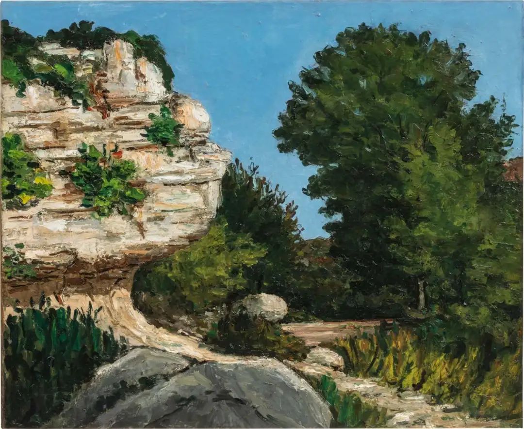 保罗・塞尚 《岩石》