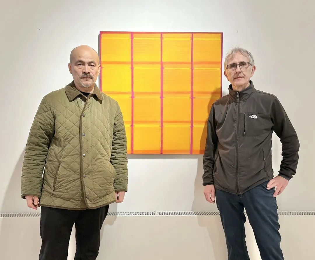 创始人 任戎 策展人任戎与艺术家迪米托夫