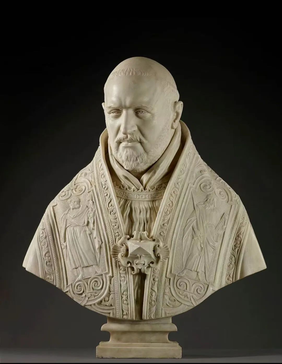 《教皇克雷芒八世胸像》——Gian Lorenzo Bernini