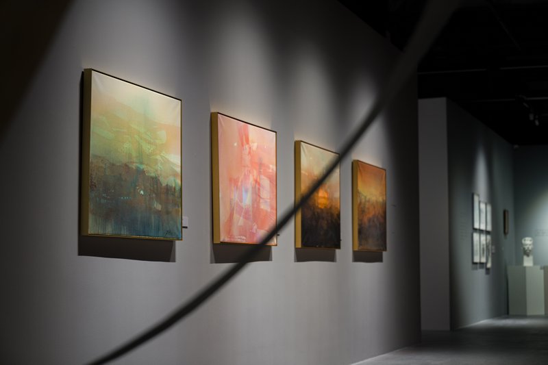 叹为观纸&mdash;&mdash;纸上作品邀请展 展览现场图