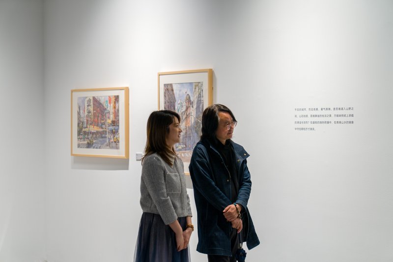 叹为观纸&mdash;&mdash;纸上作品邀请展 展览现场图