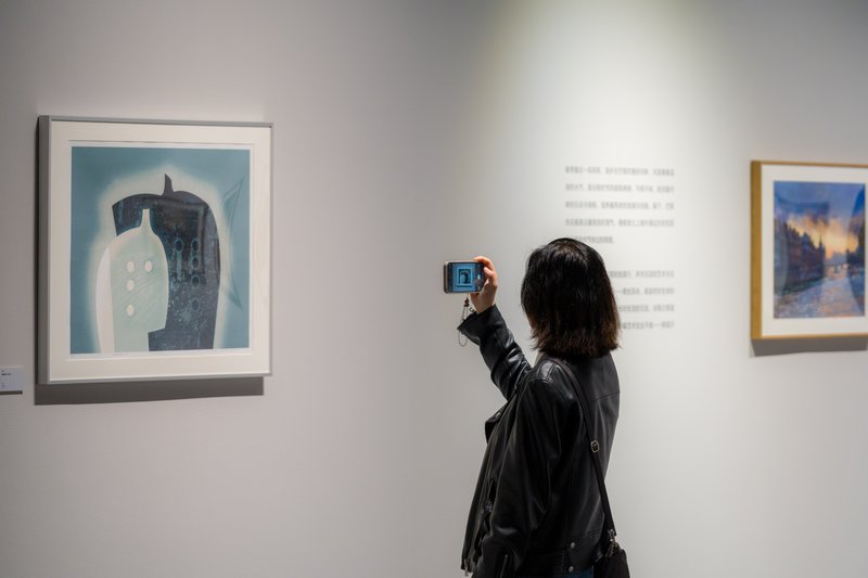 叹为观纸&mdash;&mdash;纸上作品邀请展 展览现场图