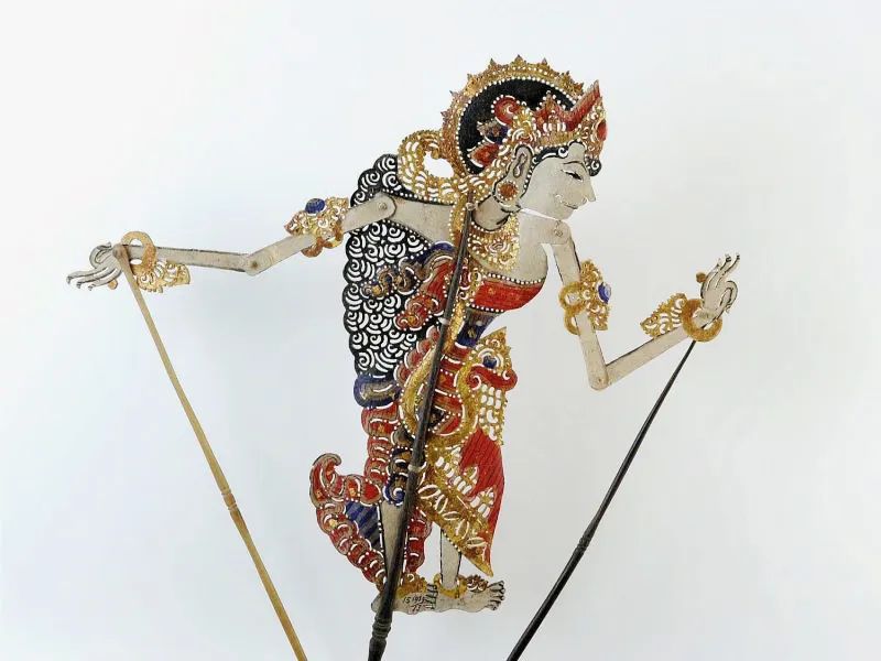 印尼哇扬皮影偶戏《肯德兰》，约1900年前作，阿姆斯特丹热带博物馆藏