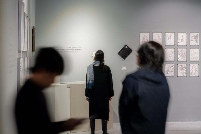 叹为观纸&mdash;&mdash;纸上作品邀请展 展览现场图