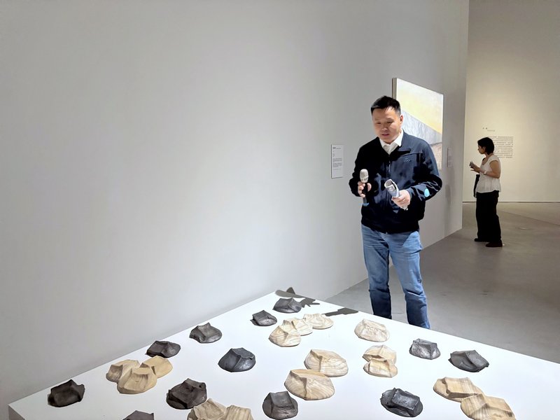 参展艺术家 朱景华导览