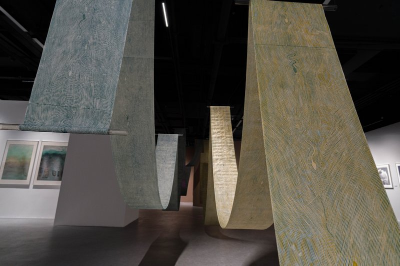 叹为观纸&mdash;&mdash;纸上作品邀请展 展览现场图