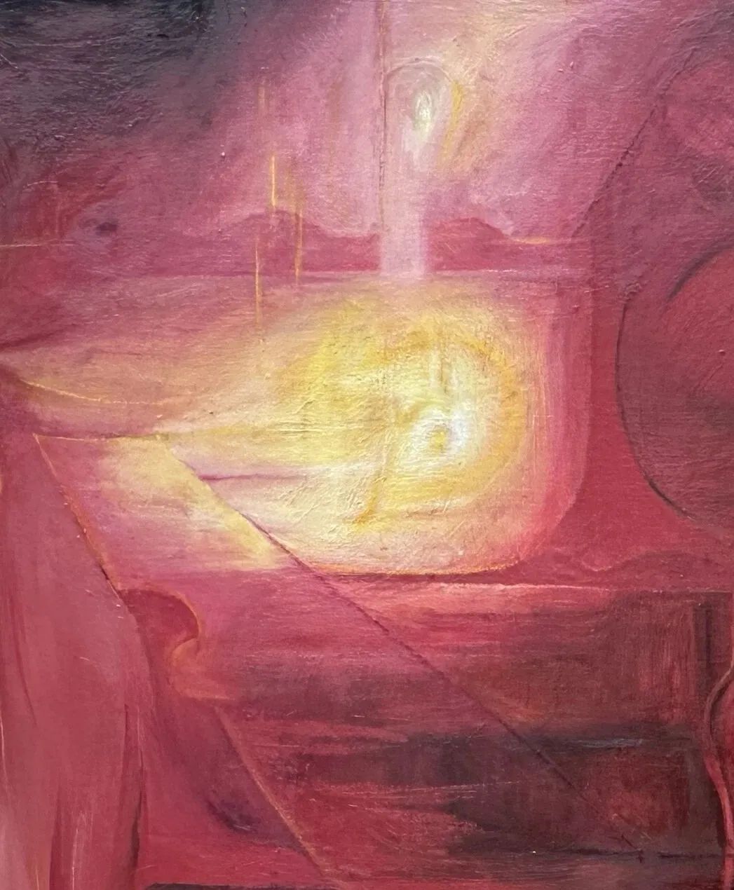 灼 局部 综合材料 180×245cm 2025年