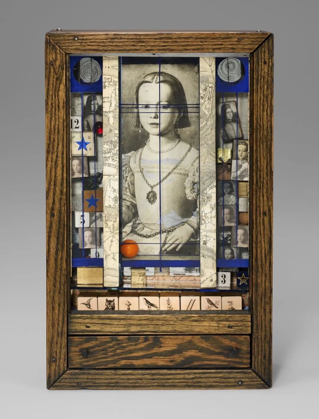 约瑟夫‧康奈尔（1903&ndash;1972）  《无题（美第奇公主）》