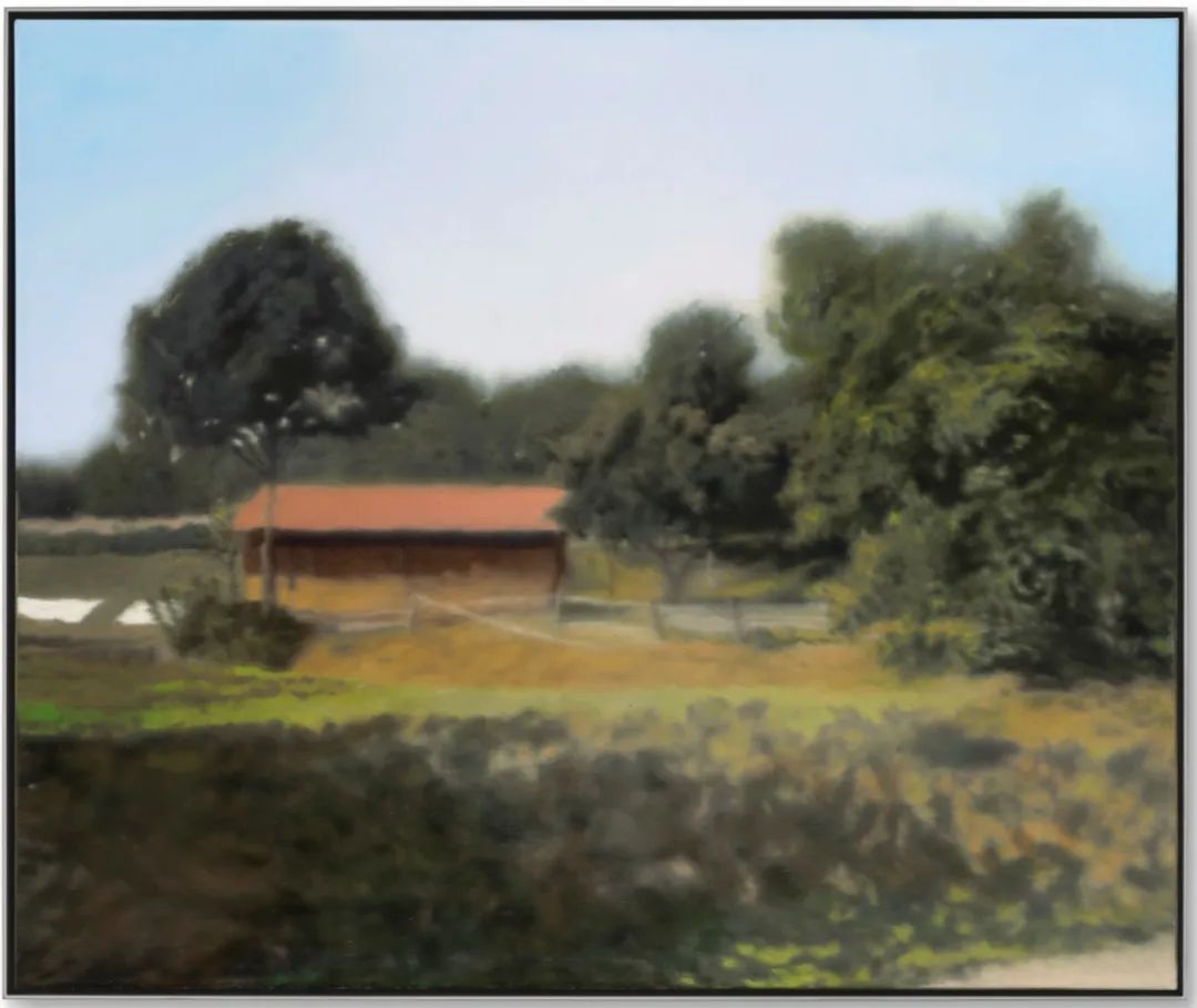 格哈德&middot;里希特《干草棚》