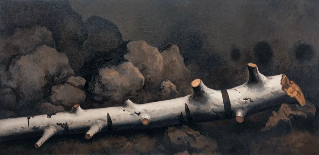 闫冰（b.1980） 倒木