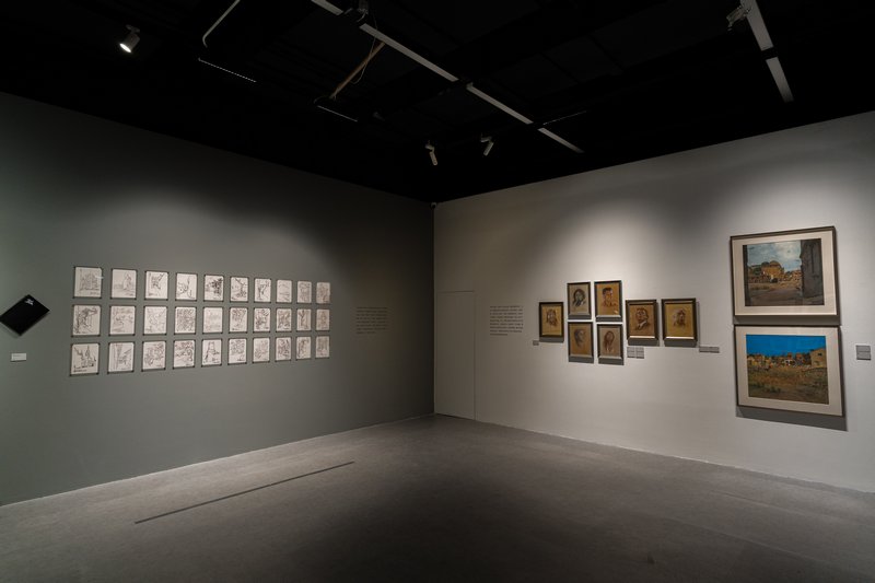 叹为观纸&mdash;&mdash;纸上作品邀请展 展览现场图