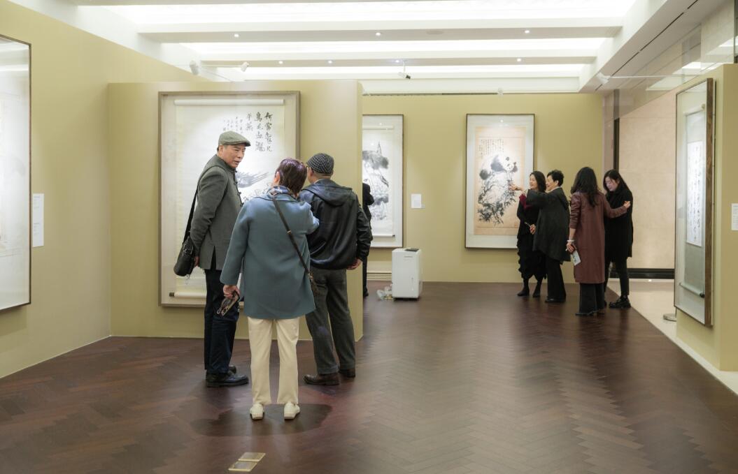 释回增美&mdash;&mdash;刘海粟诞辰130周年纪念展开幕现场