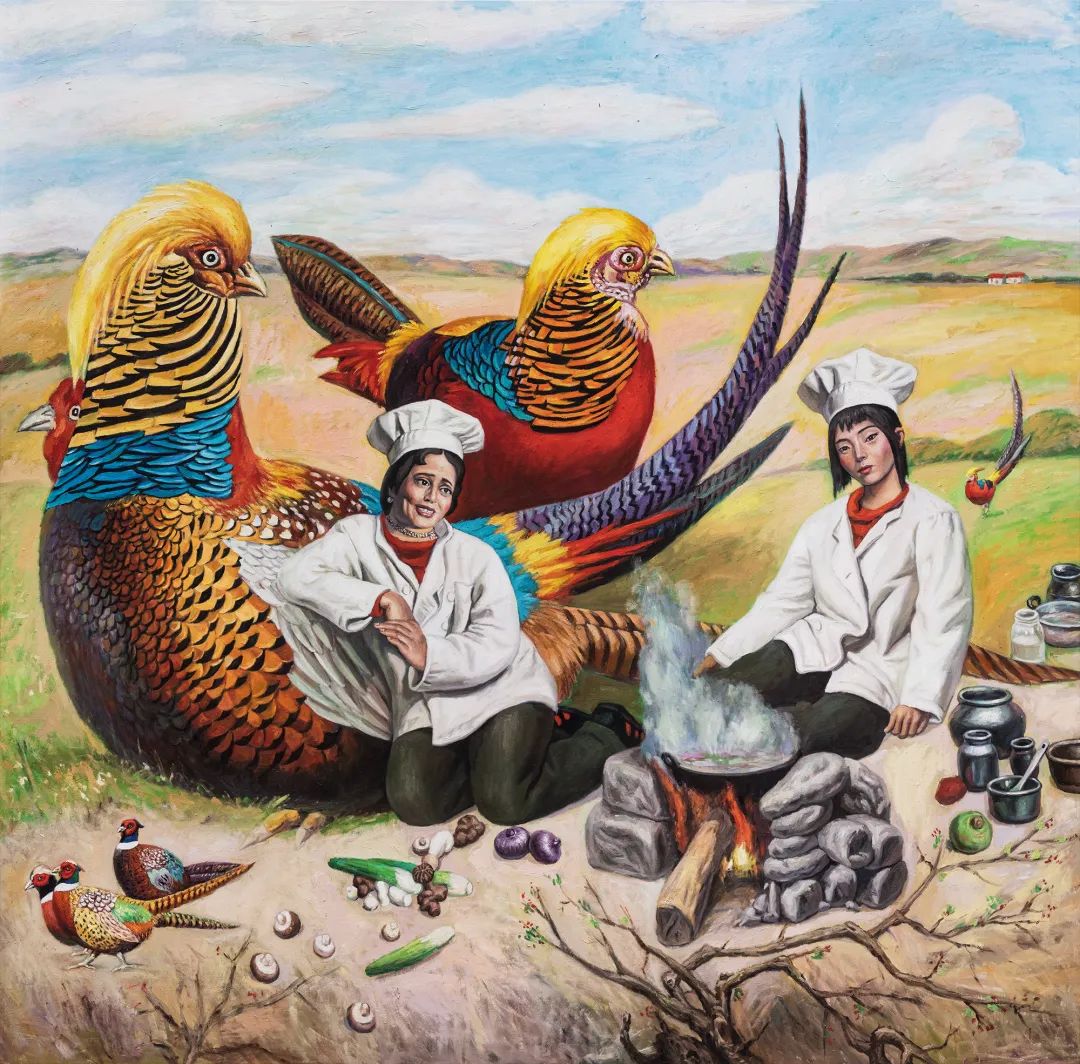 秦琦（b.1975） 忘川眉和南风起