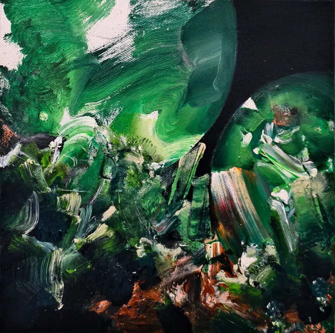 《彼岸星》33x33x8cm 布面丙烯 2026