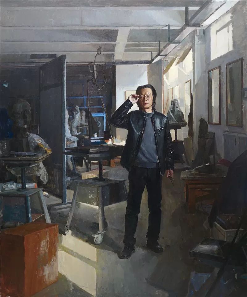 来源《时光的凝视》 235&times;195cm 布面油画 2024年