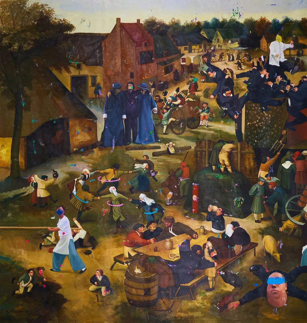 《东方故事 — 功夫》局部