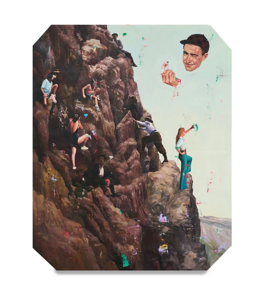 《终身美丽 — 肩并肩》 布面油画,150 × 120 cm,2023-2024