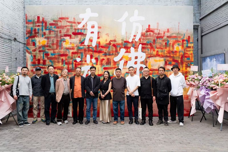 《仿佛有光：司马楚雪北京艺术展》展览现场图