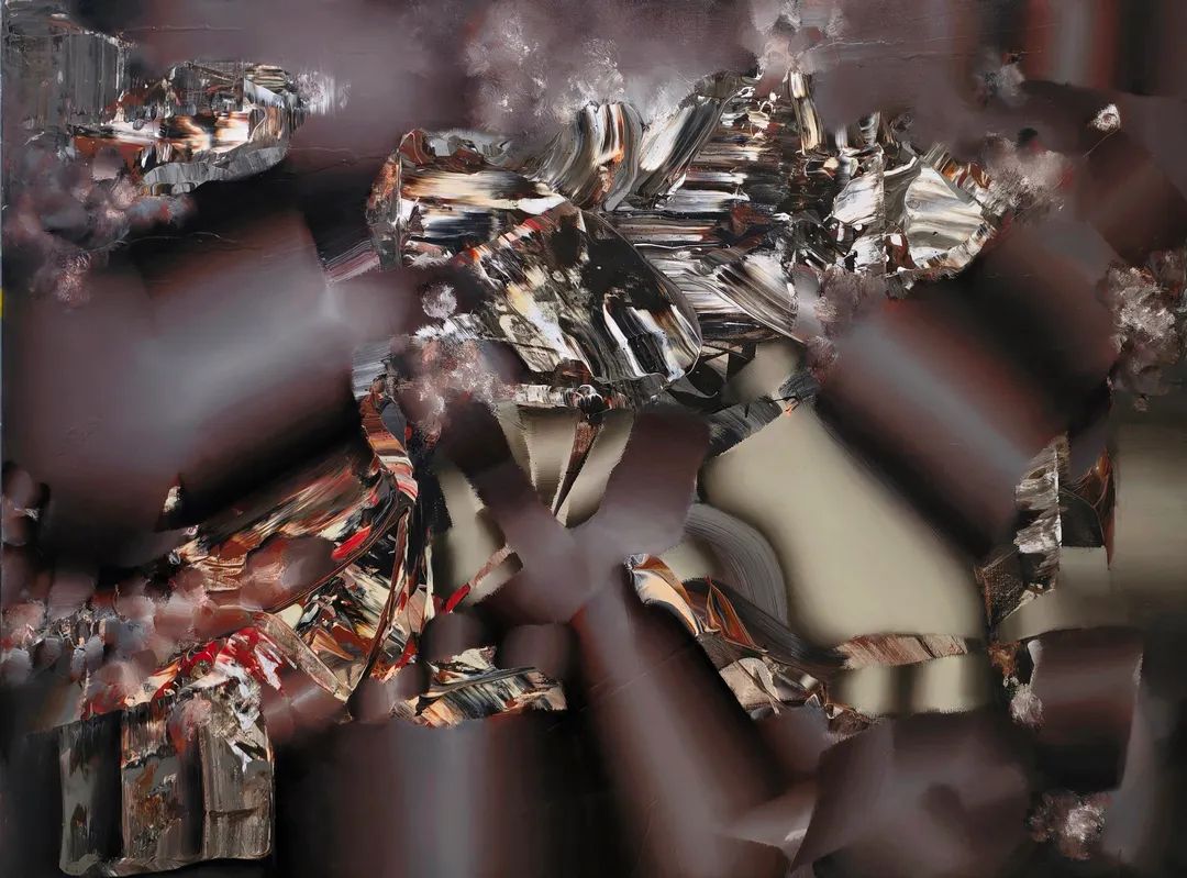 《势动形随》150x200cm 布面油画、丙烯 2026