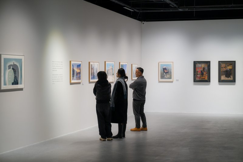 叹为观纸&mdash;&mdash;纸上作品邀请展 展览现场图