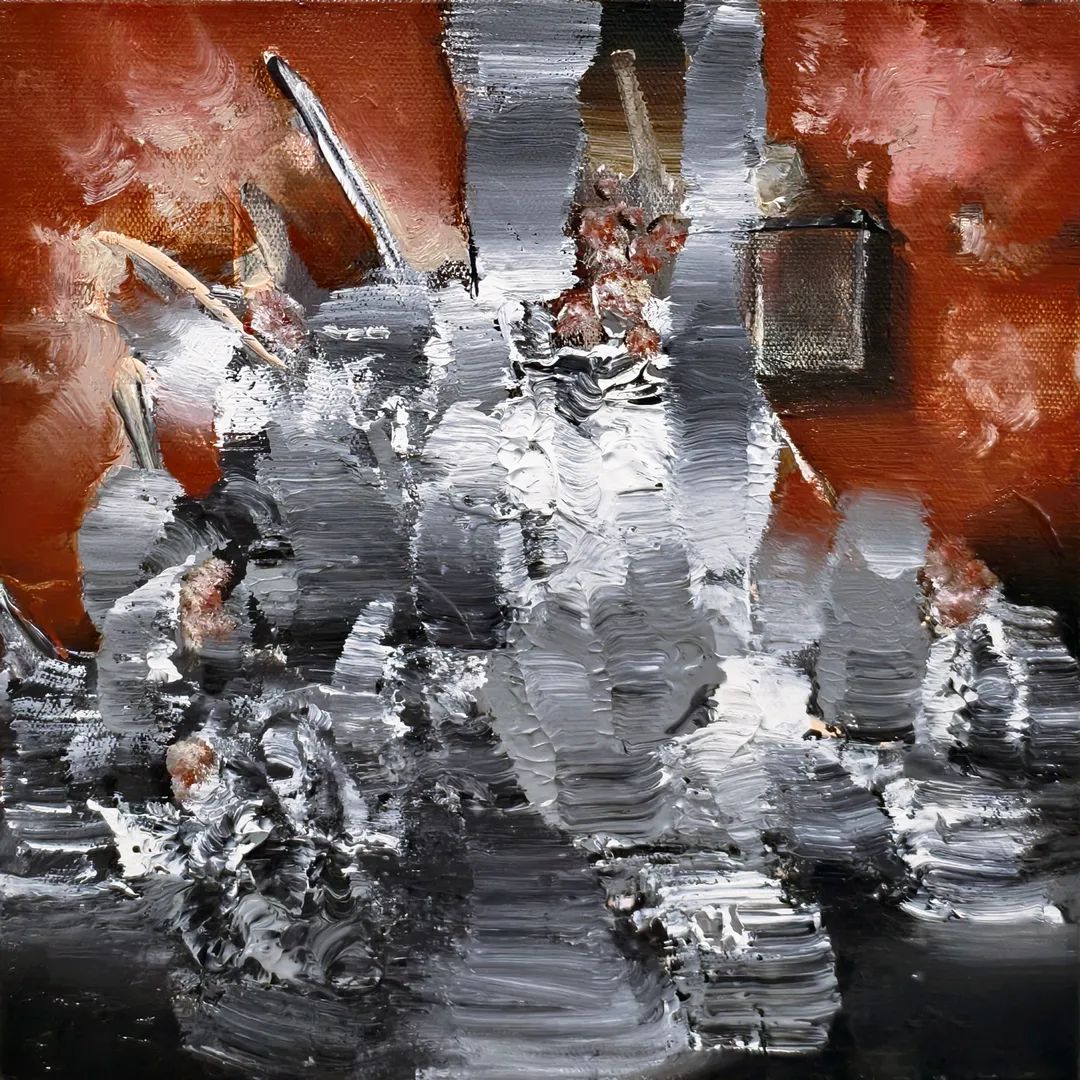 《时势造英雄》33x33x8cm 布面丙烯2026