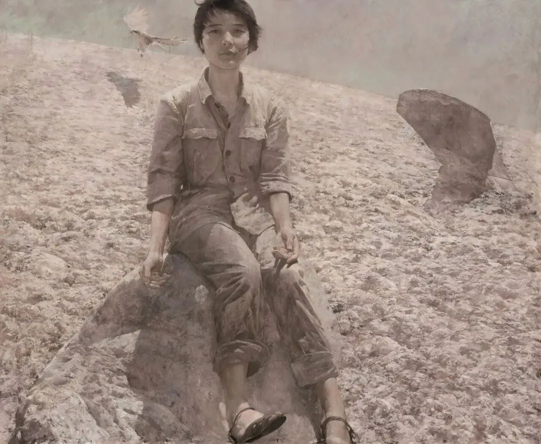 何多苓《青春》 布面油画 150×186cm 1984