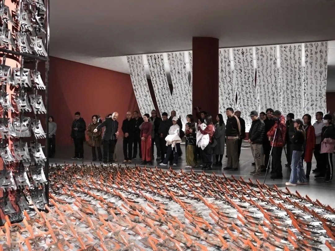 《无极 &middot; 任戎》个展开幕现场